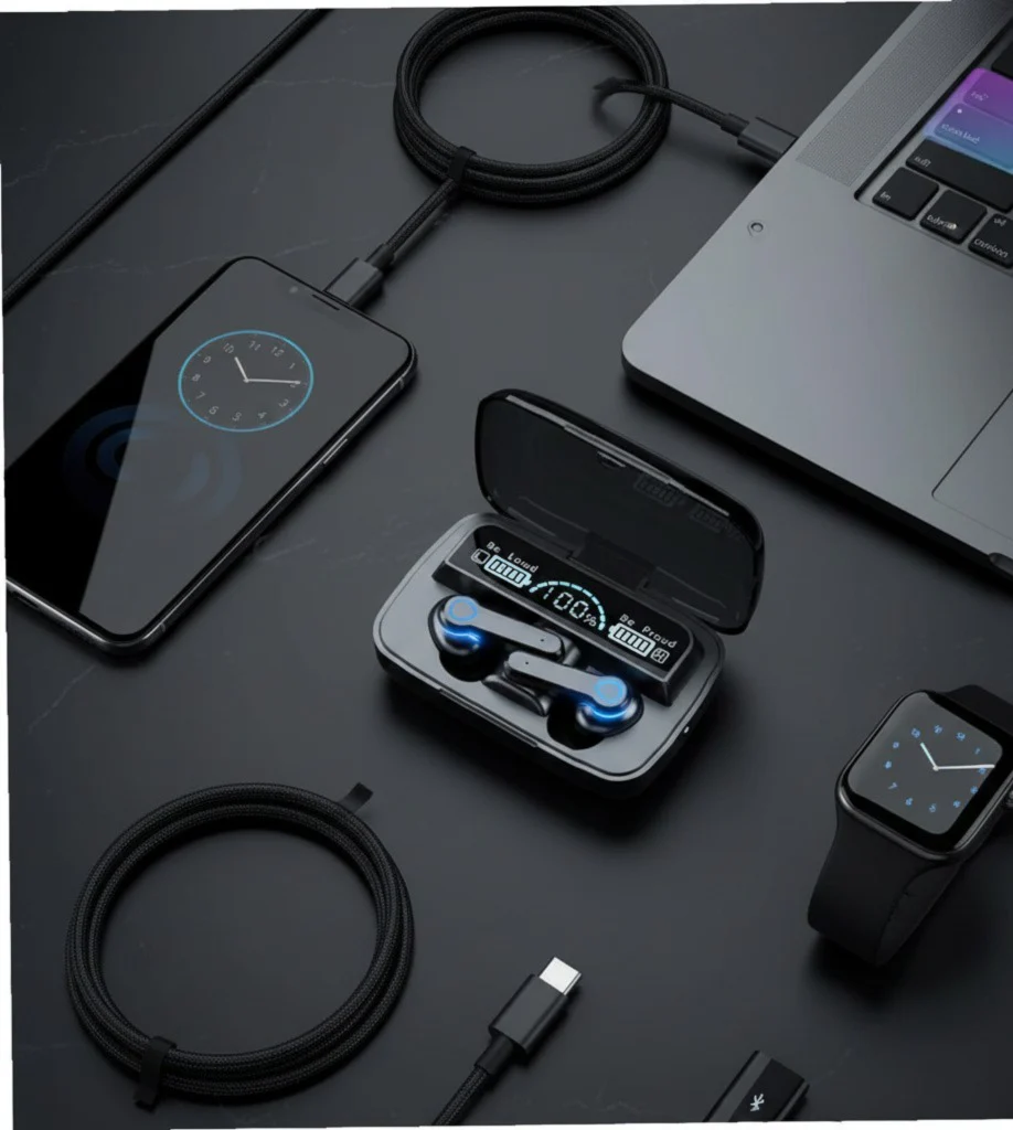 M19 UltraBass True Wireless Earbuds with Enhanced Deep Bass - Image 7